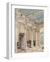 Design for the Entrance of a House, Ca 1900-Georges Remon-Framed Giclee Print