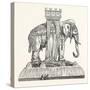 Design for the Fountain of the Elephant at Paris-null-Stretched Canvas