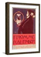 Design for the Frommes Calendar, for the 14th Exhibition of the Vienna Secession, 1902-Koloman Moser-Framed Giclee Print