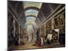 Design for the Grande Galerie in the Louvre by Hubert Robert-null-Mounted Giclee Print