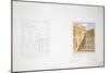 Design for the Inner Court, Chatsworth-Sir Jeffry Wyatville-Mounted Giclee Print