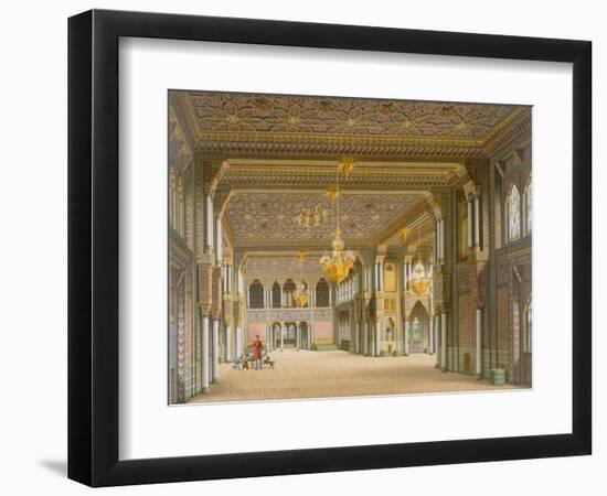 Design for the Interior of Wilhelma, 1837-Karl Ludwig Wilhelm Zanth-Framed Giclee Print