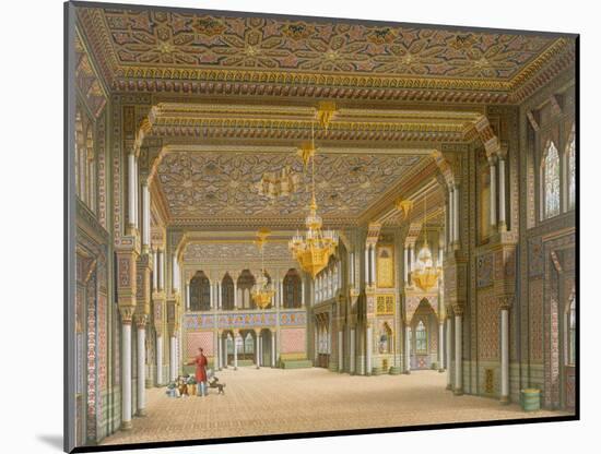 Design for the Interior of Wilhelma, 1837-Karl Ludwig Wilhelm Zanth-Mounted Giclee Print