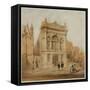 Design for the Mechanics Institute, Newcastle Upon Tyne, 1863-John Storey-Framed Stretched Canvas