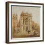 Design for the Mechanics Institute, Newcastle Upon Tyne, 1863-John Storey-Framed Giclee Print