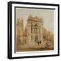 Design for the Mechanics Institute, Newcastle Upon Tyne, 1863-John Storey-Framed Giclee Print