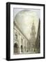 Design for the New Royal Exchange, 1839-Frederick Mackenzie-Framed Giclee Print