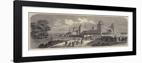 Design for the Palace of the People, Muswell Hill, North Front, Owen Jones, Architect-null-Framed Giclee Print