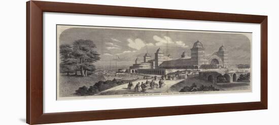 Design for the Palace of the People, Muswell Hill, North Front, Owen Jones, Architect-null-Framed Giclee Print