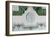 Design for the Piece De Neptune at Versailles-Andre Le Notre-Framed Giclee Print