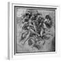 Design for the Ulysses Gallery, Fontainebleau, C1540S-Francesco Primaticcio-Framed Giclee Print