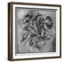 Design for the Ulysses Gallery, Fontainebleau, C1540S-Francesco Primaticcio-Framed Giclee Print