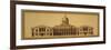 Design for U.S. Capitol, 1793-Etienne Sulpice Hallet-Framed Giclee Print