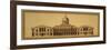 Design for U.S. Capitol, 1793-Etienne Sulpice Hallet-Framed Giclee Print