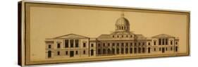 Design for U.S. Capitol, 1793-Etienne Sulpice Hallet-Stretched Canvas