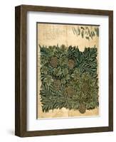 Design For Vine Wallpaper, c.1872-William Morris-Framed Giclee Print