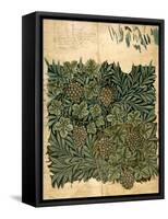 Design For Vine Wallpaper, c.1872-William Morris-Framed Stretched Canvas