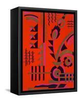 Design from 'Nouvelles Compositions Decoratives', Late 1920S (Pochoir Print)-Serge Gladky-Framed Stretched Canvas