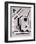 Design from 'Nouvelles Compositions Decoratives', Late 1920S (Pochoir Print)-Serge Gladky-Framed Premium Giclee Print