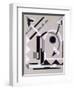 Design from 'Nouvelles Compositions Decoratives', Late 1920S (Pochoir Print)-Serge Gladky-Framed Premium Giclee Print