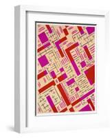 Design from 'Nouvelles Compositions Decoratives', Late 1920S (Pochoir Print)-Serge Gladky-Framed Premium Giclee Print