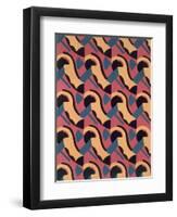 Design from 'Nouvelles Compositions Decoratives', Late 1920S (Pochoir Print)-Serge Gladky-Framed Giclee Print