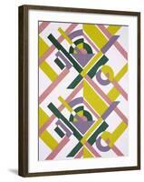 Design from 'Nouvelles Compositions Decoratives', Late 1920S (Pochoir Print)-Serge Gladky-Framed Giclee Print