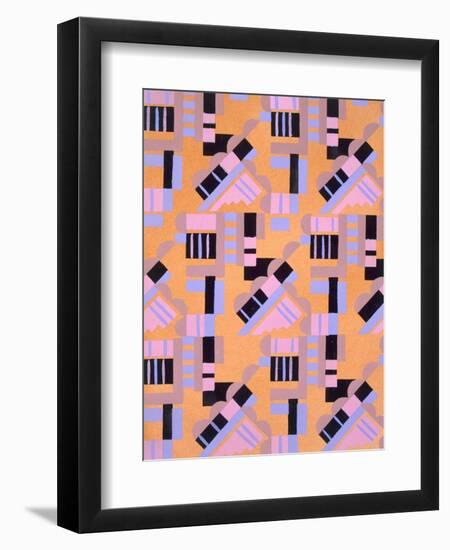 Design from 'Nouvelles Compositions Decoratives', Late 1920S (Pochoir Print)-Serge Gladky-Framed Giclee Print