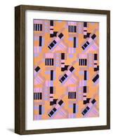 Design from 'Nouvelles Compositions Decoratives', Late 1920S (Pochoir Print)-Serge Gladky-Framed Giclee Print