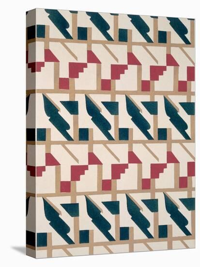 Design from 'Nouvelles Compositions Decoratives', Late 1920S (Pochoir Print)-Serge Gladky-Stretched Canvas