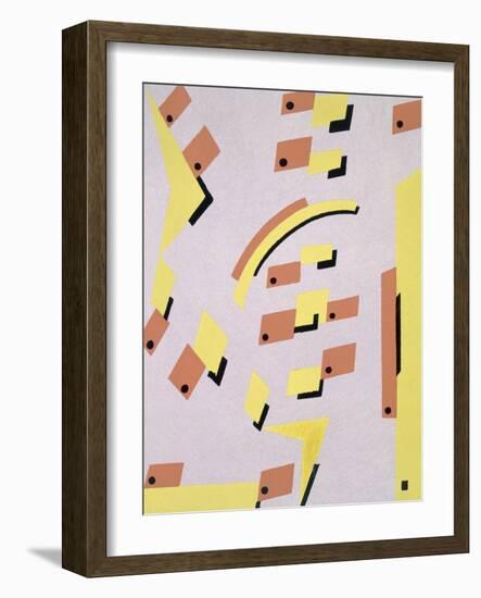 Design from 'Nouvelles Compositions Decoratives', Late 1920S (Pochoir Print)-Serge Gladky-Framed Giclee Print