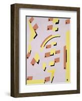 Design from 'Nouvelles Compositions Decoratives', Late 1920S (Pochoir Print)-Serge Gladky-Framed Premium Giclee Print