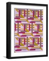 Design from 'Nouvelles Compositions Decoratives', Late 1920S (Pochoir Print)-Serge Gladky-Framed Giclee Print