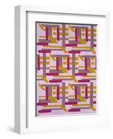 Design from 'Nouvelles Compositions Decoratives', Late 1920S (Pochoir Print)-Serge Gladky-Framed Giclee Print