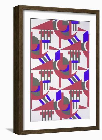 Design from 'Nouvelles Compositions Decoratives', Late 1920S (Pochoir Print)-Serge Gladky-Framed Giclee Print