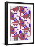 Design from 'Nouvelles Compositions Decoratives', Late 1920S (Pochoir Print)-Serge Gladky-Framed Giclee Print