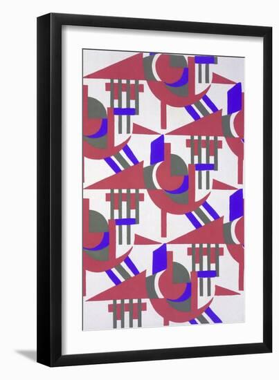 Design from 'Nouvelles Compositions Decoratives', Late 1920S (Pochoir Print)-Serge Gladky-Framed Giclee Print