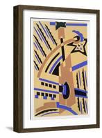 Design from 'Nouvelles Compositions Decoratives', Late 1920S (Pochoir Print)-Serge Gladky-Framed Giclee Print