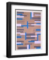 Design from 'Nouvelles Compositions Decoratives', Late 1920S (Pochoir Print)-Serge Gladky-Framed Premium Giclee Print