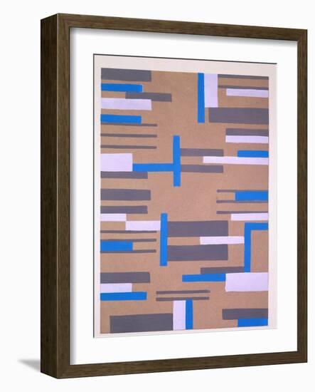 Design from 'Nouvelles Compositions Decoratives', Late 1920S (Pochoir Print)-Serge Gladky-Framed Giclee Print