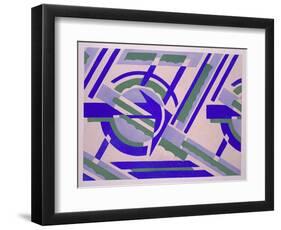 Design from 'Nouvelles Compositions Decoratives', Late 1920S-Serge Gladky-Framed Premium Giclee Print