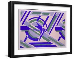 Design from 'Nouvelles Compositions Decoratives', Late 1920S-Serge Gladky-Framed Giclee Print