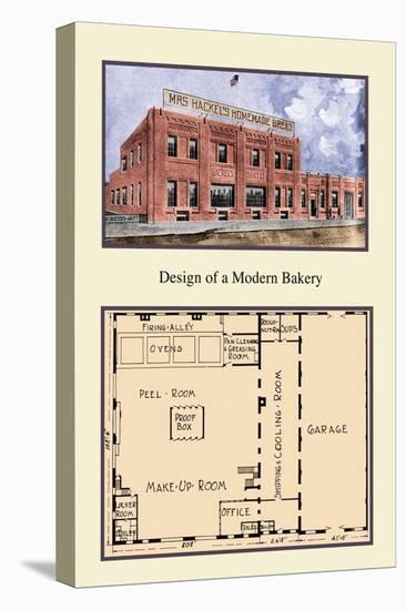 Design of a Modern Bakery-Geo E. Miller-Stretched Canvas