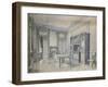 Design of an Art Nouveau Dining Room-null-Framed Giclee Print