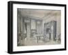 Design of an Art Nouveau Dining Room-null-Framed Giclee Print