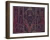 Design of Masquerade Curtain for the Theatre Play the Masquerade by M. Lermontov, 1917-Alexander Yakovlevich Golovin-Framed Giclee Print