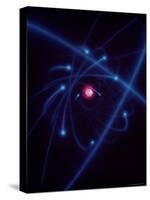 Design of the Atom Created in a Lab at Columbia University-Fritz Goro-Stretched Canvas