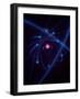 Design of the Atom Created in a Lab at Columbia University-Fritz Goro-Framed Photographic Print