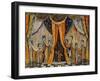 Design of the Curtain for the Opera 'Dorothea, by T Khrennikov, 1983-Alexander Lushin-Framed Giclee Print