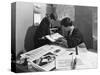 Design Room at a Printing Company, Mexborough, South Yorkshire, 1959-Michael Walters-Stretched Canvas